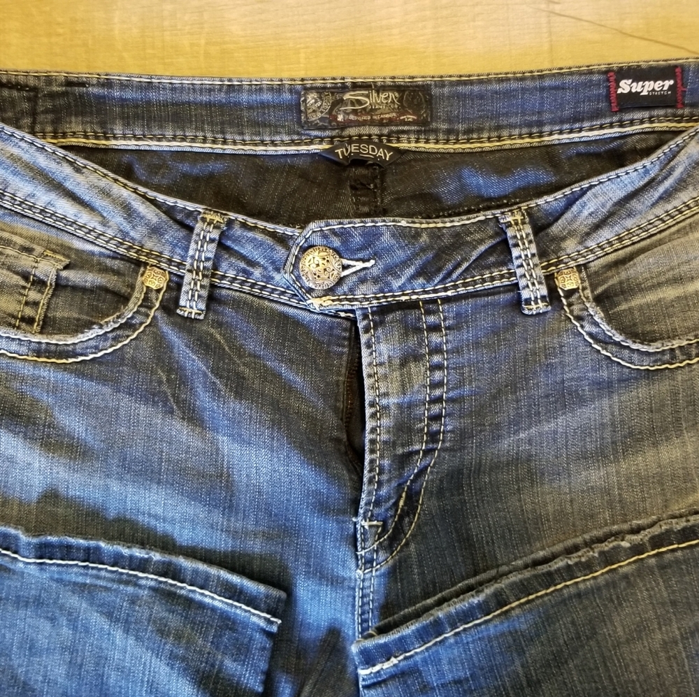 Silver Tuesday Jeans